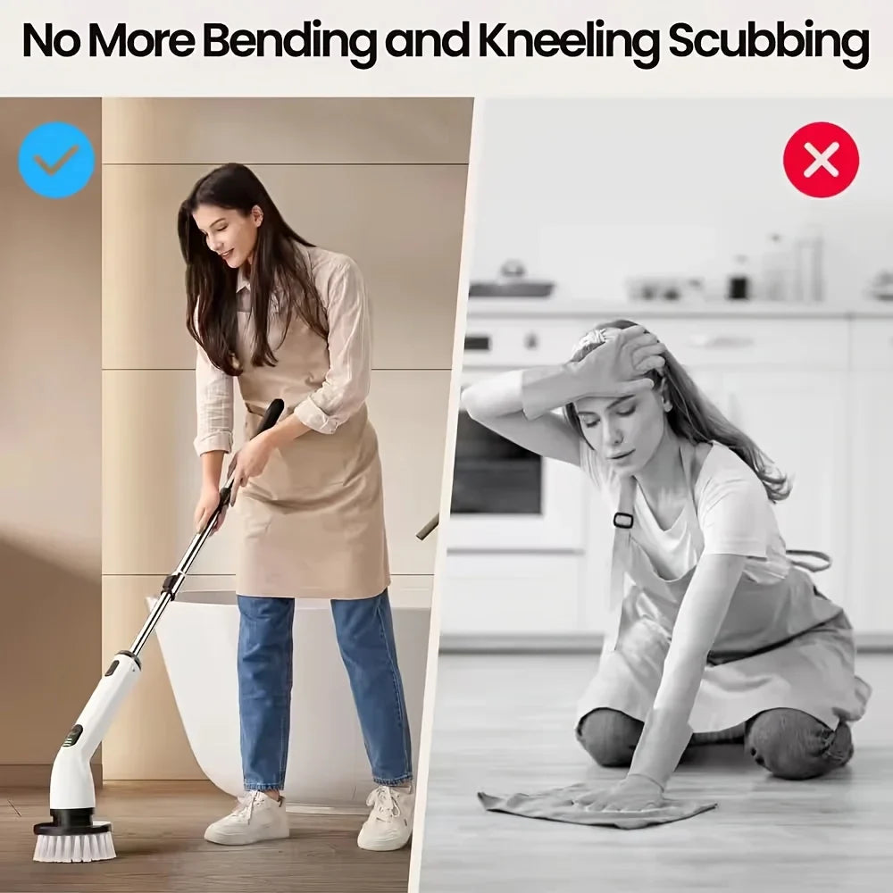 Electric Spin Scrubber Cordless