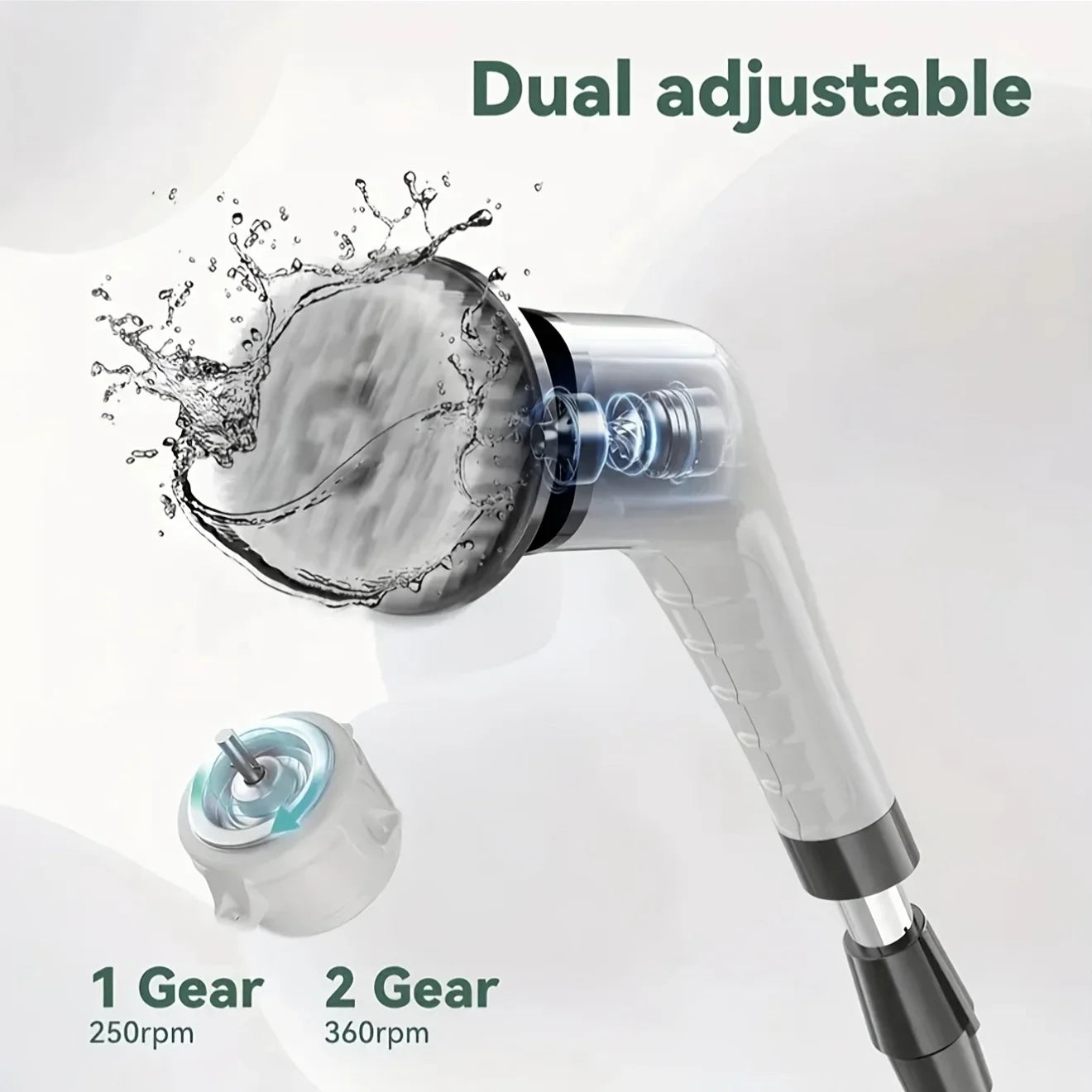 Electric Spin Scrubber Cordless