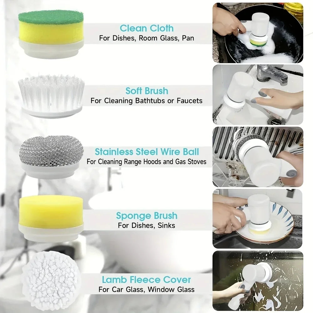 Hands-Free Kitchen Scrubber